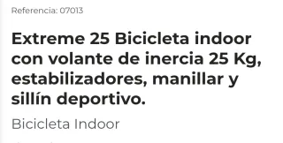 Bici Estática Cecotec FIT