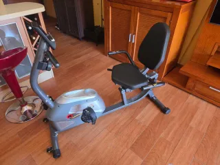 Bicicleta Estática Reclinada HOMCOM