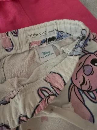 2 Pantalones niña Stitch