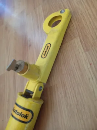 Candado Antirrobo Autolok Amarillo