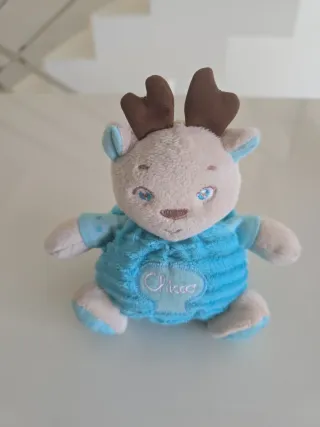 Conjunto Peluche, Manta y Sonajero Bebé