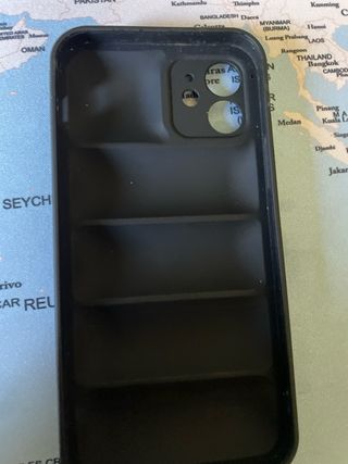 Funda iPhone 12 The North Face acolchada