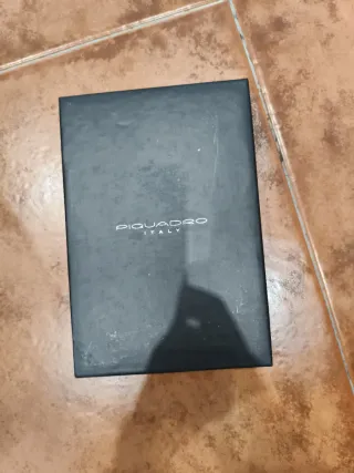 Agenda de piel negra