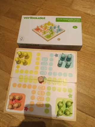 Juego de mesa parquís Vertbaudet