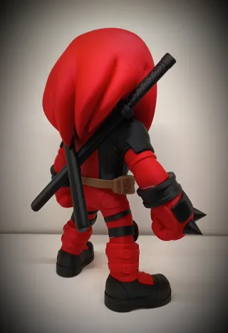 FIGURA FAN ART KNUCKLES DEADPOOL
