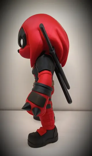 FIGURA FAN ART KNUCKLES DEADPOOL