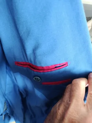 Americana Emidio Tucci Hombre Azul XL. No envío.