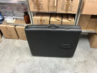 Camilla plegable con funda y ruedas