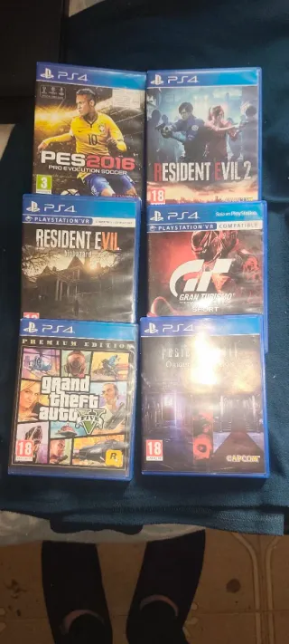 PS4 (PlayStation 4) Slim 1tb+ cable ,mando y juego