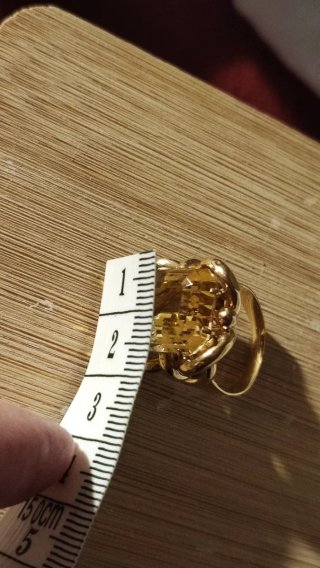 Anello vintage oro 18k Designer elegante Ribassato