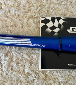 Manillar MSC Plano Aluminio Azul XC