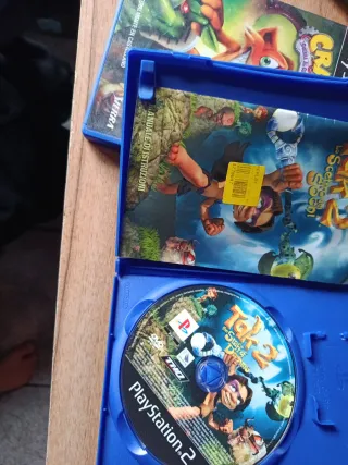 Lote 3 Juegos PS2: Crash, Tak 2, Athens 2004