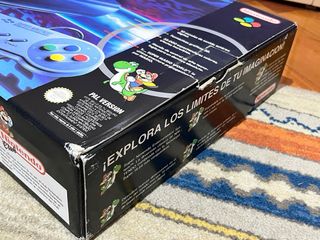 Caja Super Nintendo Entertainment System 1992