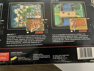 Caja Super Nintendo Entertainment System 1992