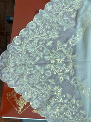 Manteletas Fallera Adulta Doradas