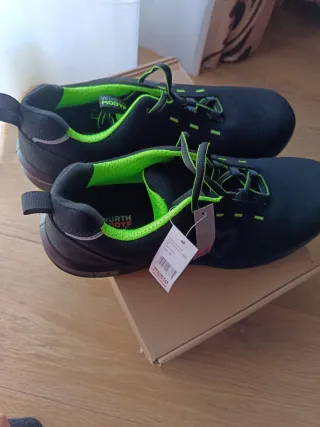 Zapatos de seguridad WURTH negros y verdes t. 46