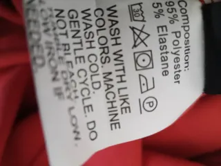 Pantalón ancho tipo falda color teja