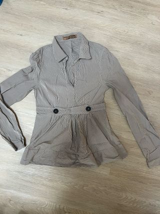 Blusa elegante talla S algodón