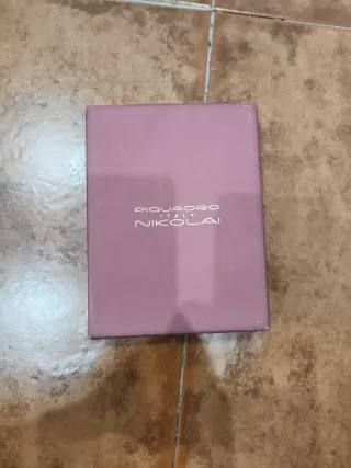 Agenda de piel marrón