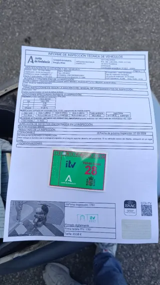 Piaggio Zip ITV recién pasada