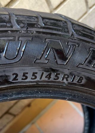 2 Neumáticos eran de bmw x3