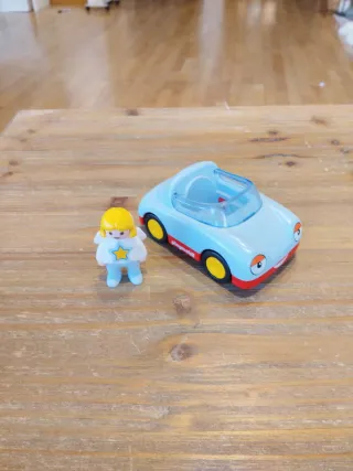 Coche Playmobil con figura