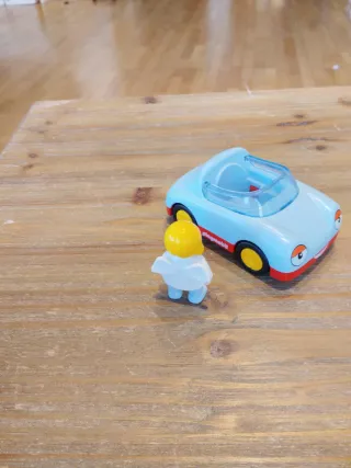 Coche Playmobil con figura
