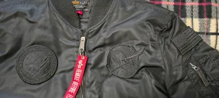 Bomber Alpha Industries NASA Nero