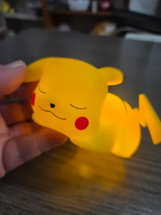 Lámpara Pikachu Dormido nueva