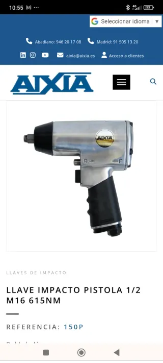 Taladro de impacto AIXIA