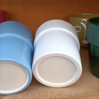 Set 3 Vasi Ceramica Diametro 13cm