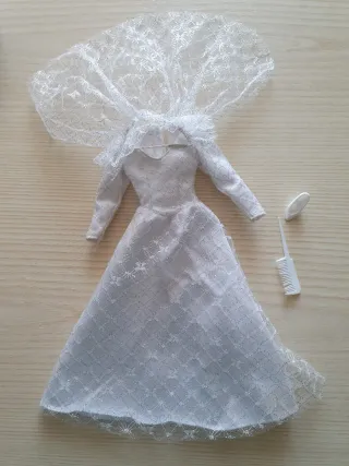 Abito Barbie sposa Vintage Anni '80 Originale