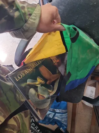 Libros de naturaleza i animales sin abrir colecion