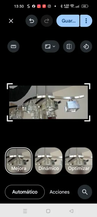 Lámpara de techo moderna metal y cristal