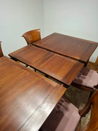 Pack muebles salón comedor Banak madera maciza