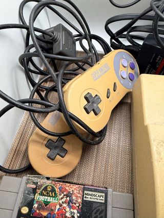 Super Nintendo Americana + Juegos + Accesorios