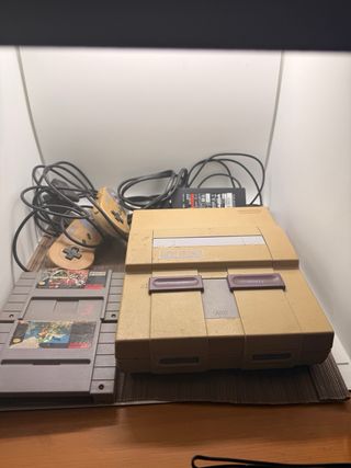 Super Nintendo Americana + Juegos + Accesorios