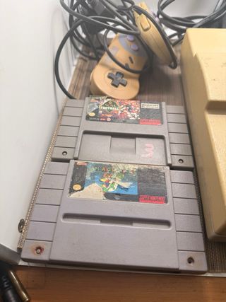 Super Nintendo Americana + Juegos + Accesorios