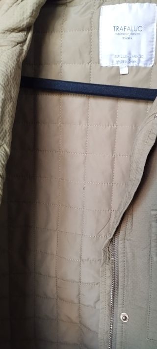 Parka Zara Verde Oliva