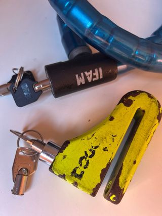 Candado Pitón IFAM y Candado Disco