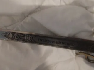 Espada decorativa El Pozo