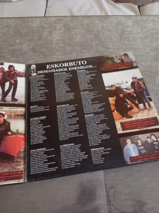 Vinilo Eskorbuto - Demasiados Enemigos