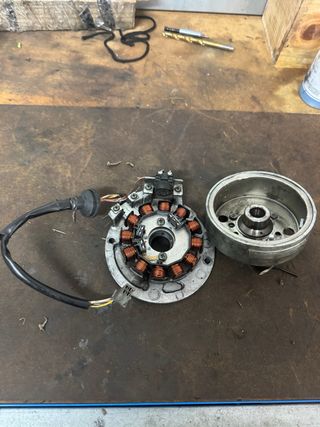 Encendido y Plato Magnético Minarelli Horizontal