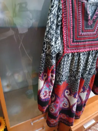 Vestido estampado Ada Gatti. Firma española