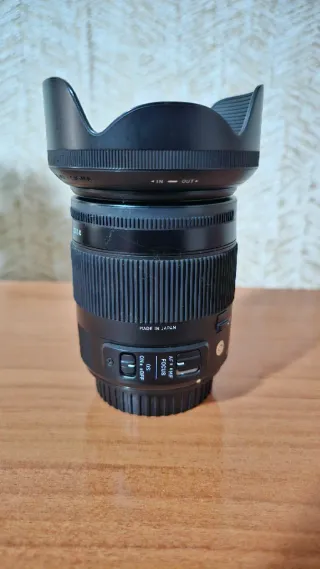 Objetivo Sigma 18-200mm para Canon