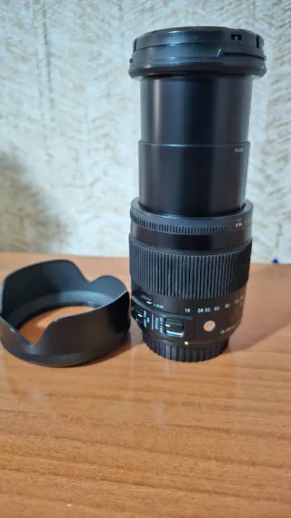 Objetivo Sigma 18-200mm para Canon