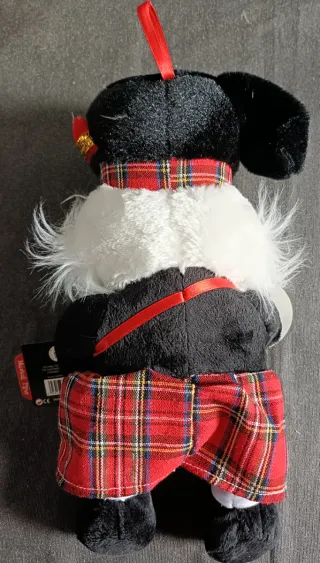 Peluche Escocés Gaitero y Muñeca Tartán