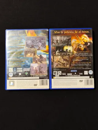 Lote El Señor de los Anillos. PlayStation 2.