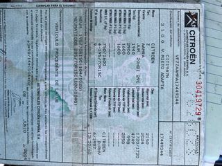 Furgoneta Citroen jumper