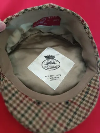 Gorra London 100% Cachemira